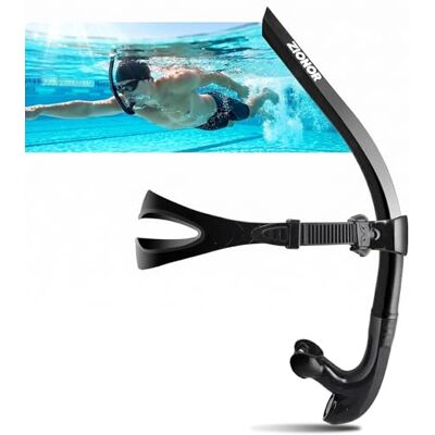 ZIONOR T1 Tuba de Plongée Natation Tuba Adulte pour Natation Formation Plongée Confortable Valve de Purge à Sens Unique pour Sports Aquatiques, Natation, Snorkeling - Publicité ZIONOR T1 Tuba de Plongée Natation Tuba Adulte pour Natation Formation Plongée Confortable Valve de Purge à Sens Unique pour Sports Aquatiques, Natation, Snorkeling - Publicité