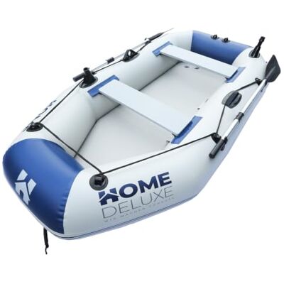 Home-Deluxe - PIKE Sport S - Gris clair-bleu - Bateau gonflable - Publicité Home-Deluxe - PIKE Sport S - Gris clair-bleu - Bateau gonflable - Publicité