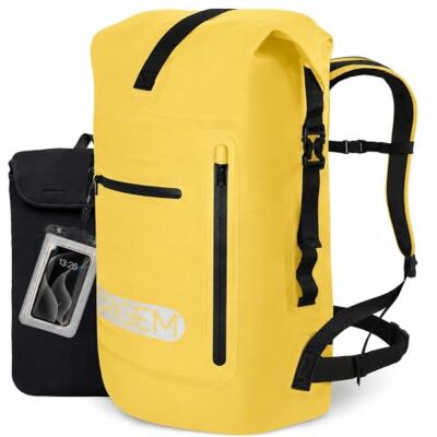 Origem Sac à Dos Étanche Nautique 35L 55L 85L pour Kayak Pêche Bateau Panneau dorsal rembourré, bretelles confortables, sacoche Ordinateur Portable, sac étanche nautique pour voyage et plein air - Publicité Origem Sac à Dos Étanche Nautique 35L 55L 85L pour Kayak Pêche Bateau Panneau dorsal rembourré, bretelles confortables, sacoche Ordinateur Portable, sac étanche nautique pour voyage et plein air - Publicité
