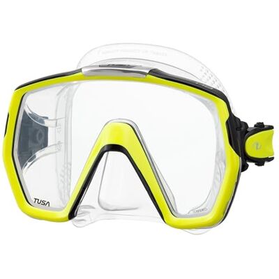 Tusa Freedom HD M1001 Masque de Plongée Transparente-amarillo - Publicité Tusa Freedom HD M1001 Masque de Plongée Transparente-amarillo - Publicité