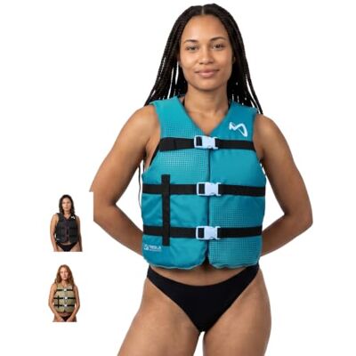 Mesle Gilet de Flottaison Femme Sportswoman 50N Tailles 40-120 kg pour Sup, Kayak, Bateau - Publicité Mesle Gilet de Flottaison Femme Sportswoman 50N Tailles 40-120 kg pour Sup, Kayak, Bateau - Publicité