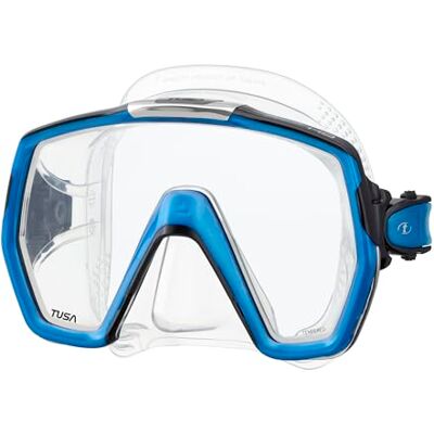 Tusa Freedom HD M1001 Fishtail Blue Masque de Plongée Transparente-azul - Publicité Tusa Freedom HD M1001 Fishtail Blue Masque de Plongée Transparente-azul - Publicité