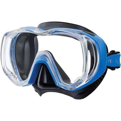 Tusa Tri-Quest Freedom Maschera sub subacquea snorkeling unisex adulto (Blu/nero) - Publicité Tusa Tri-Quest Freedom Maschera sub subacquea snorkeling unisex adulto (Blu/nero) - Publicité