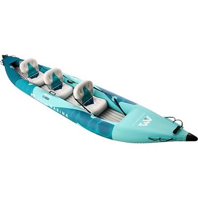 Aqua Marina Betta 475 Kit de kayak gonflable pour 3 personnes 475 cm Canoë Bateau - Publicité Aqua Marina Betta 475 Kit de kayak gonflable pour 3 personnes 475 cm Canoë Bateau - Publicité