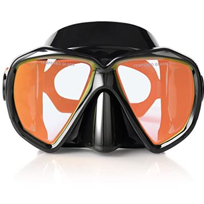 Vision Masque de plongée,180°View HD Masque de Snorkeling/Plongée, Anti-Buée Lunettes de plongée et Anti-Fuite Masque de plongée en apnée Set de Plongée pour Adultes et Enfants (Red Lens) - Publicité Vision Masque de plongée,180°View HD Masque de Snorkeling/Plongée, Anti-Buée Lunettes de plongée et Anti-Fuite Masque de plongée en apnée Set de Plongée pour Adultes et Enfants (Red Lens) - Publicité