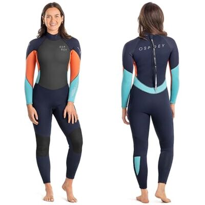 Osprey Zero combinaison 3 mm intégrale femme été néoprène 3/2 mm pour surf, bodyboard et sports aquatiques,Corail, S - Publicité Osprey Zero combinaison 3 mm intégrale femme été néoprène 3/2 mm pour surf, bodyboard et sports aquatiques,Corail, S - Publicité