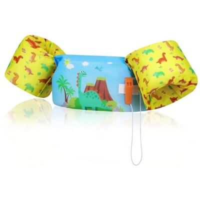 MoKo Gilet Natation Enfant avec Brassards Flottants Avec brassards, ajustable, confort optimal, aide à l'apprentissage de la natation, idéal plage et activités aquatiques - Publicité MoKo Gilet Natation Enfant avec Brassards Flottants Avec brassards, ajustable, confort optimal, aide à l'apprentissage de la natation, idéal plage et activités aquatiques - Publicité