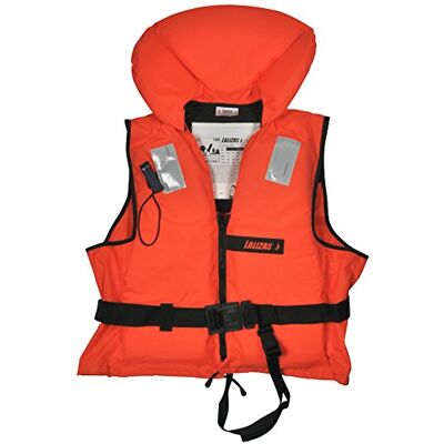 Lalizas Gilet de Sauvetage 100N, CE ISO 12042-4-certifié (7. pour Adulte Poids 90 kg + et Plus) - Publicité Lalizas Gilet de Sauvetage 100N, CE ISO 12042-4-certifié (7. pour Adulte Poids 90 kg + et Plus) - Publicité