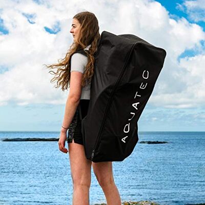 AQUATEC Sac pour Planche De Surf Sac À Dos pour Planche De Surf Stand Up Paddle Gonflable/Kayak Gonflable Sac Impérmeable Sangles d'Épaules Rembourrées - Publicité AQUATEC Sac pour Planche De Surf Sac À Dos pour Planche De Surf Stand Up Paddle Gonflable/Kayak Gonflable Sac Impérmeable Sangles d'Épaules Rembourrées - Publicité
