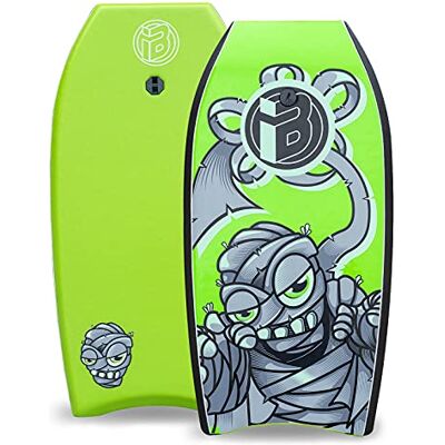 iBOARD Body Board, bodyboard léger de 104,1 cm avec housse en EPS, laisse de qualité supérieure et sangle de poignet pour adultes et adolescents - Publicité iBOARD Body Board, bodyboard léger de 104,1 cm avec housse en EPS, laisse de qualité supérieure et sangle de poignet pour adultes et adolescents - Publicité