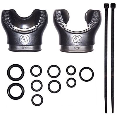 Apeks Kit de voyage Embouchure Silicone Noir 14 pièces Kit d'accessoires de plongée sous-marine - Publicité Apeks Kit de voyage Embouchure Silicone Noir 14 pièces Kit d'accessoires de plongée sous-marine - Publicité
