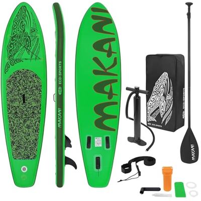 ECD Germany Stand Up Surf Paddle Board Gonflable 305/308/320/380 cm PVC jusqu'à 120/150 kg Épaisseur 10/15 cm Planche de Surf Pagaie Sac de Transport Pompe à Air Diverses Couleurs Modèles - Publicité ECD Germany Stand Up Surf Paddle Board Gonflable 305/308/320/380 cm PVC jusqu'à 120/150 kg Épaisseur 10/15 cm Planche de Surf Pagaie Sac de Transport Pompe à Air Diverses Couleurs Modèles - Publicité