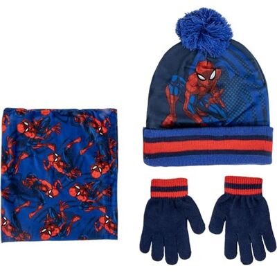 CERDÁ LIFE'S LITTLE MOMENTS Ensemble bonnet, guntes et culotte Spiderman confortable et pratique, idéal jour 3 pièces, multicolore, taille unique pour enfants, multicolore, Taille Unique - Publicité CERDÁ LIFE'S LITTLE MOMENTS Ensemble bonnet, guntes et culotte Spiderman confortable et pratique, idéal jour 3 pièces, multicolore, taille unique pour enfants, multicolore, Taille Unique - Publicité