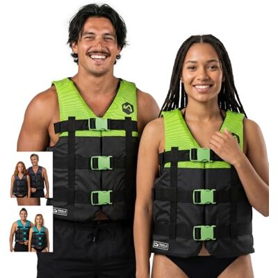 Mesle Gilet de Flottaison Adulte H210 50N Tailles 2XS 4XL pour Sup, Kayak, Wakeboard - Publicité Mesle Gilet de Flottaison Adulte H210 50N Tailles 2XS 4XL pour Sup, Kayak, Wakeboard - Publicité