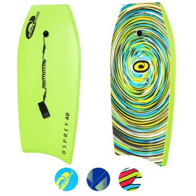 Osprey Cyclone Bodyboard - Vert pour débutants - Publicité Osprey Cyclone Bodyboard - Vert pour débutants - Publicité