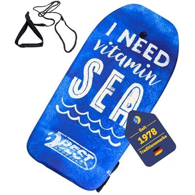 Best SPORTING Bodyboard pour enfant Planche de surf légère pour la plage, la mer et la piscine 92 x 46 x 5 cm dans différents designs Avec leash pour un maintien sûr - Publicité Best SPORTING Bodyboard pour enfant Planche de surf légère pour la plage, la mer et la piscine 92 x 46 x 5 cm dans différents designs Avec leash pour un maintien sûr - Publicité