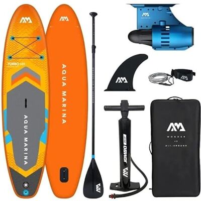 Planche de paddle motorisée Aqua Marina Go Turbo 330 - Publicité Planche de paddle motorisée Aqua Marina Go Turbo 330 - Publicité