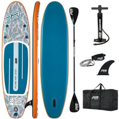 Aqua Marina Pure Air Coast SUP Planche de stand up paddle gonflable (366 x 84 x 15 cm) - Publicité Aqua Marina Pure Air Coast SUP Planche de stand up paddle gonflable (366 x 84 x 15 cm) - Publicité