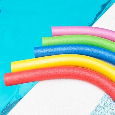 FORZA Frites de Piscine de Natation Mousse EVA à Haute Densité Aide à la Natation Flottante et Durable pour Adultes et Enfants 5 Couleurs Vives - Publicité FORZA Frites de Piscine de Natation Mousse EVA à Haute Densité Aide à la Natation Flottante et Durable pour Adultes et Enfants 5 Couleurs Vives - Publicité