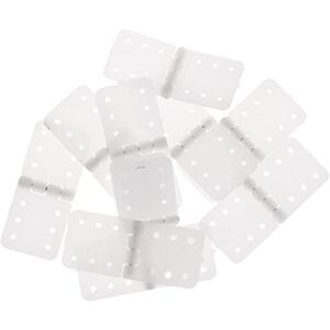sharprepublic 10pcs en Plastique épinglé Charnières pour Avion Rc Passe-Temps Modèle Avion Pièces De Rechange S - Publicité sharprepublic 10pcs en Plastique épinglé Charnières pour Avion Rc Passe-Temps Modèle Avion Pièces De Rechange S - Publicité