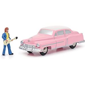 Schuco - Cœur Piccolo Cadillac Eldorado The King-Modèle de Voiture avec Guitariste-Édition limitée 500-Rose, 450143400, Rose - Publicité