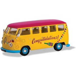 Corgi Camping-car Volkswagen « Congratulations » - Publicité Corgi Camping-car Volkswagen « Congratulations » - Publicité