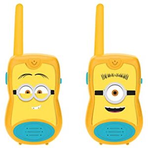 Lexibook , Moi, Moche et Méchant, Talkie-Walkies Minions 200m, Jeu de Communication pour Enfant, 2 canaux de Communication, Clip Ceinture, Jaune, TW12DES - Publicité Lexibook , Moi, Moche et Méchant, Talkie-Walkies Minions 200m, Jeu de Communication pour Enfant, 2 canaux de Communication, Clip Ceinture, Jaune, TW12DES - Publicité
