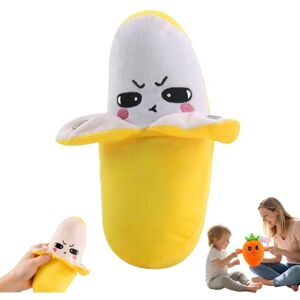 Knubbuf Interactive Music Plush Toy, Banana Plush Musical Sensory Toy with Sounds, Touch-Sensitive Fruit Stuffed Animal for Parent-Child Play, Fun Sound-Activated Rhythm Piano Doll (Banana) - Publicité Knubbuf Interactive Music Plush Toy, Banana Plush Musical Sensory Toy with Sounds, Touch-Sensitive Fruit Stuffed Animal for Parent-Child Play, Fun Sound-Activated Rhythm Piano Doll (Banana) - Publicité
