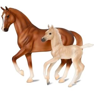 Breyer Horses Freedom Series Ensemble Cheval et Poulain Power & Precision Figurine de Cheval 22,9 cm L x 17,8 cm H Modèle #B-FS-10251 - Publicité Breyer Horses Freedom Series Ensemble Cheval et Poulain Power & Precision Figurine de Cheval 22,9 cm L x 17,8 cm H Modèle #B-FS-10251 - Publicité
