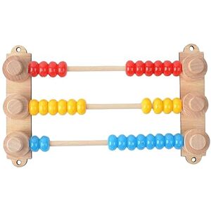 WOVEBIUS Busy Board Accessoires de bricolage pour avion, jouet pour garçons, filles, enfants, boulier coloré, trois rangées de perles, 13 x 11 cm - Publicité WOVEBIUS Busy Board Accessoires de bricolage pour avion, jouet pour garçons, filles, enfants, boulier coloré, trois rangées de perles, 13 x 11 cm - Publicité