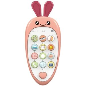 Gosera Jouet de Téléphone Portable pour avec Éducation Précoce et Musique, Faux Téléphone Éducatif D'Apprentissage pour Enfants, Jouet Sensoriel pour Enfants Rose - Publicité Gosera Jouet de Téléphone Portable pour avec Éducation Précoce et Musique, Faux Téléphone Éducatif D'Apprentissage pour Enfants, Jouet Sensoriel pour Enfants Rose - Publicité
