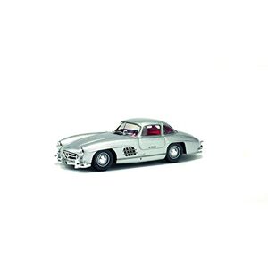 Schuco Solido- Mercedes-Benz Miniature Voiture de Collection, 421436110, Argent - Publicité