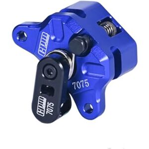 Levigo Étrier de frein avant en aluminium 7075 pour moto RC compatible avec LOSI-1/4 PROMOTO-MX Moto RTR,/FXR-LOS06000/LOS06002 RC, bleu - Publicité Levigo Étrier de frein avant en aluminium 7075 pour moto RC compatible avec LOSI-1/4 PROMOTO-MX Moto RTR,/FXR-LOS06000/LOS06002 RC, bleu - Publicité