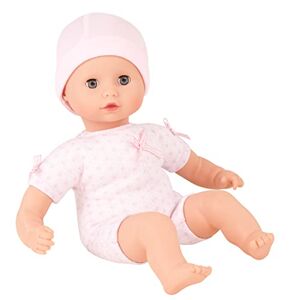 Götz 1320590 Muffin à Habiller poupée Fille poupée bébé de 33 cm de Haut avec des Yeux endormis Bleus, sans Cheveux avec Chapeau poupée au Corps Souple à partir de 18 Mois - Publicité