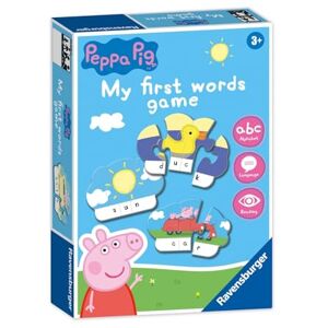 Ravensburger Peppa Pig My First Word Jeux éducatifs pour Enfants à partir de 4 Ans – Idéal pour l'apprentissage précoce, l'alphabet, la Lecture et l'orthographe - Publicité