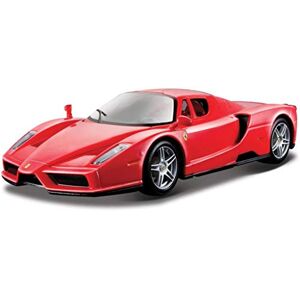 Bburago Ferrari Enzo : voiture miniature à l'échelle 1:24, portes et capot ouvrables, 19 cm, rouge (18-26006) - Publicité