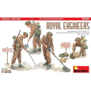 MiniArt MIN35292 1:35-Royal Engineers (édition de spécification), Couleur moulée - Publicité MiniArt MIN35292 1:35-Royal Engineers (édition de spécification), Couleur moulée - Publicité