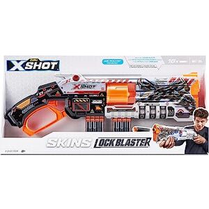 XSHOT X Shot Lock Blaster 8 Cartouches - Publicité XSHOT X Shot Lock Blaster 8 Cartouches - Publicité