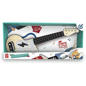 Hape Ukulélé Électrique Bleu avec Apprentissage Interactif Petite Guitare pour Enfant dès 3 Ans Instrument de Musique en Bois Jouet d'Éveil Musical Idée Cadeau Fille et Garçon Taille Enfant - Publicité Hape Ukulélé Électrique Bleu avec Apprentissage Interactif Petite Guitare pour Enfant dès 3 Ans Instrument de Musique en Bois Jouet d'Éveil Musical Idée Cadeau Fille et Garçon Taille Enfant - Publicité