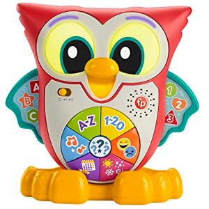 Fisher Price Jouet Linkimals Élisabeth la Chouette Interactive, Jouet 18 Mois Fille et Garçon Robot D'éveil 4 en 1 avec Lumières Multicolores, Chansons, Phrases et Mélodies Version Française HJM69 - Publicité Fisher Price Jouet Linkimals Élisabeth la Chouette Interactive, Jouet 18 Mois Fille et Garçon Robot D'éveil 4 en 1 avec Lumières Multicolores, Chansons, Phrases et Mélodies Version Française HJM69 - Publicité