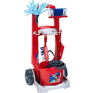 Theo Klein 6741 Chariot de ménage Vileda avec balaà Franges,Seau et Beaucoup d'autres Accessoires en Design Vileda Dimensions du Chariot 29cm x 24cm x 60cm Jouet pour Enfants à partir de 3 Ans - Publicité Theo Klein 6741 Chariot de ménage Vileda avec balaà Franges,Seau et Beaucoup d'autres Accessoires en Design Vileda Dimensions du Chariot 29cm x 24cm x 60cm Jouet pour Enfants à partir de 3 Ans - Publicité