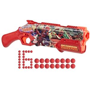 Nerf Blaster Deadpool Marvel, 16 balles Rival Accu-Rounds, Action à Pompe, Chargement par la Culasse, Cadeau pour Adolescents de 14 Ans et Plus - Publicité Nerf Blaster Deadpool Marvel, 16 balles Rival Accu-Rounds, Action à Pompe, Chargement par la Culasse, Cadeau pour Adolescents de 14 Ans et Plus - Publicité
