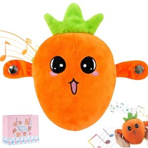 Drbrrly Interactive Music Plush Toy, Touch-Sensitive Banana & Fruit Plush Musical Sensory Toy with Sounds, Soft Interactive Figure for Parent-Child Play, Early Education Gift (Carrot) - Publicité Drbrrly Interactive Music Plush Toy, Touch-Sensitive Banana & Fruit Plush Musical Sensory Toy with Sounds, Soft Interactive Figure for Parent-Child Play, Early Education Gift (Carrot) - Publicité