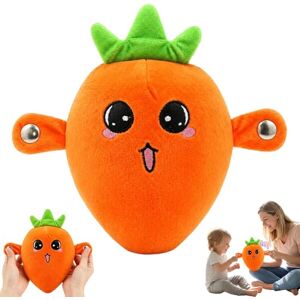 Knubbuf Interactive Music Plush Toy, Banana Plush Musical Sensory Toy with Sounds, Touch-Sensitive Fruit Stuffed Animal for Parent-Child Play, Fun Sound-Activated Rhythm Piano Doll (Carrot) - Publicité Knubbuf Interactive Music Plush Toy, Banana Plush Musical Sensory Toy with Sounds, Touch-Sensitive Fruit Stuffed Animal for Parent-Child Play, Fun Sound-Activated Rhythm Piano Doll (Carrot) - Publicité