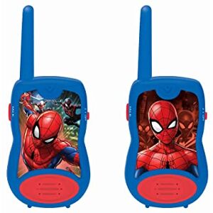 Lexibook , Spider-Man, Talkie-Walkies 200m, Jeu de Communication pour Enfant, 2 canaux de Communication, Clip Ceinture, à Piles, Bleu, TW12SP - Publicité Lexibook , Spider-Man, Talkie-Walkies 200m, Jeu de Communication pour Enfant, 2 canaux de Communication, Clip Ceinture, à Piles, Bleu, TW12SP - Publicité