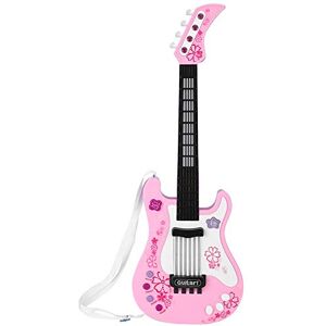 VGEBY1 Jouet Guitare, Jouet Multi-Fonctionnel pour Guitare Basse avec Lumière pour Bébé (Rose) - Publicité VGEBY1 Jouet Guitare, Jouet Multi-Fonctionnel pour Guitare Basse avec Lumière pour Bébé (Rose) - Publicité