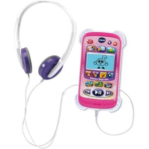VTech Baladeur Magic Light Rose, Baladeur Musical Enfant avec Casque Audio, Écran Rétroéclairé, Effets Lumineux, Musiques et Jeux Éducatifs, Cadeau Enfant de 3 Ans à 6 Ans Contenu en Français - Publicité VTech Baladeur Magic Light Rose, Baladeur Musical Enfant avec Casque Audio, Écran Rétroéclairé, Effets Lumineux, Musiques et Jeux Éducatifs, Cadeau Enfant de 3 Ans à 6 Ans Contenu en Français - Publicité