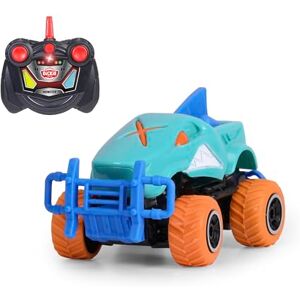 Dickie Toys Voiture RC Monster Shark (14 cm) Monster Truck télécommandé à partir de 6 Ans en Aspect Requin Cool Voiture de contrôle à Distance pour Enfants, 8 km/h, télécommande 2,4 GHz, Piles - Publicité Dickie Toys Voiture RC Monster Shark (14 cm) Monster Truck télécommandé à partir de 6 Ans en Aspect Requin Cool Voiture de contrôle à Distance pour Enfants, 8 km/h, télécommande 2,4 GHz, Piles - Publicité