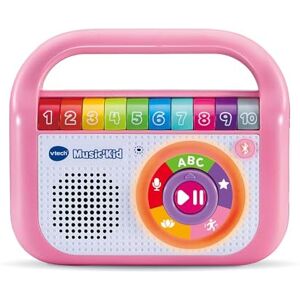 VTech Music'Kid Rose, Baladeur Musical Enfant, Enceinte Bluetooth Lumineuse avec Comptines, Chansons Éducatives et Relaxantes, Enregistreur Vocal, Cadeau Enfant Dès 2 Ans Contenu en Français - Publicité VTech Music'Kid Rose, Baladeur Musical Enfant, Enceinte Bluetooth Lumineuse avec Comptines, Chansons Éducatives et Relaxantes, Enregistreur Vocal, Cadeau Enfant Dès 2 Ans Contenu en Français - Publicité