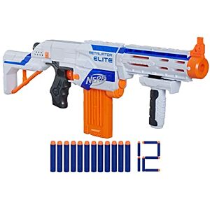 Nerf - N-Strike Elite Retaliator - Stock Grip Barrel - Publicité Nerf - N-Strike Elite Retaliator - Stock Grip Barrel - Publicité
